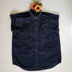 SOLD! Vintage corduroy button down shirt